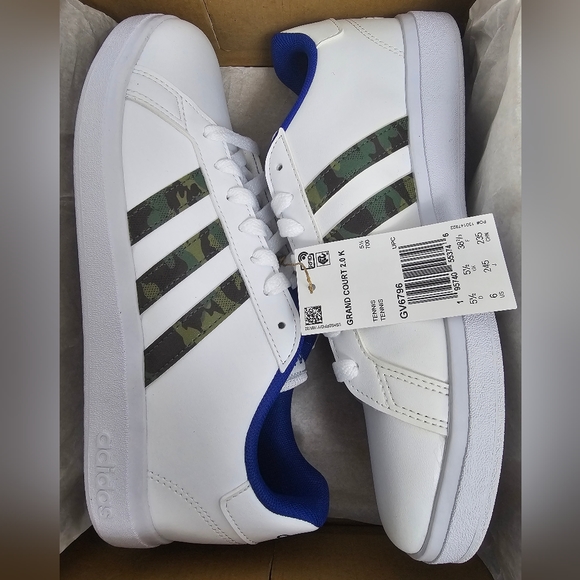 adidas Kids Grand Court 2.0 Tennis Shoe - Unisex-Child Sneakers - Picture 1 of 8